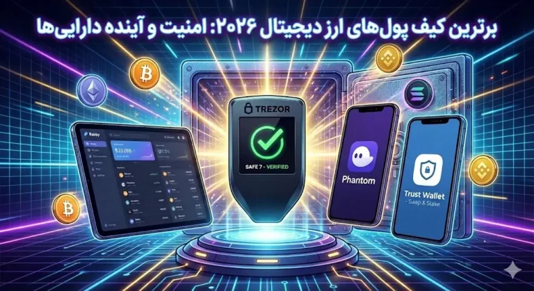 امن‌ترین روش برای نگهداری دارایی در سال ۲۰۲۶ کجاست؟ لیست برترین کیف پول‌های ارز دیجیتال